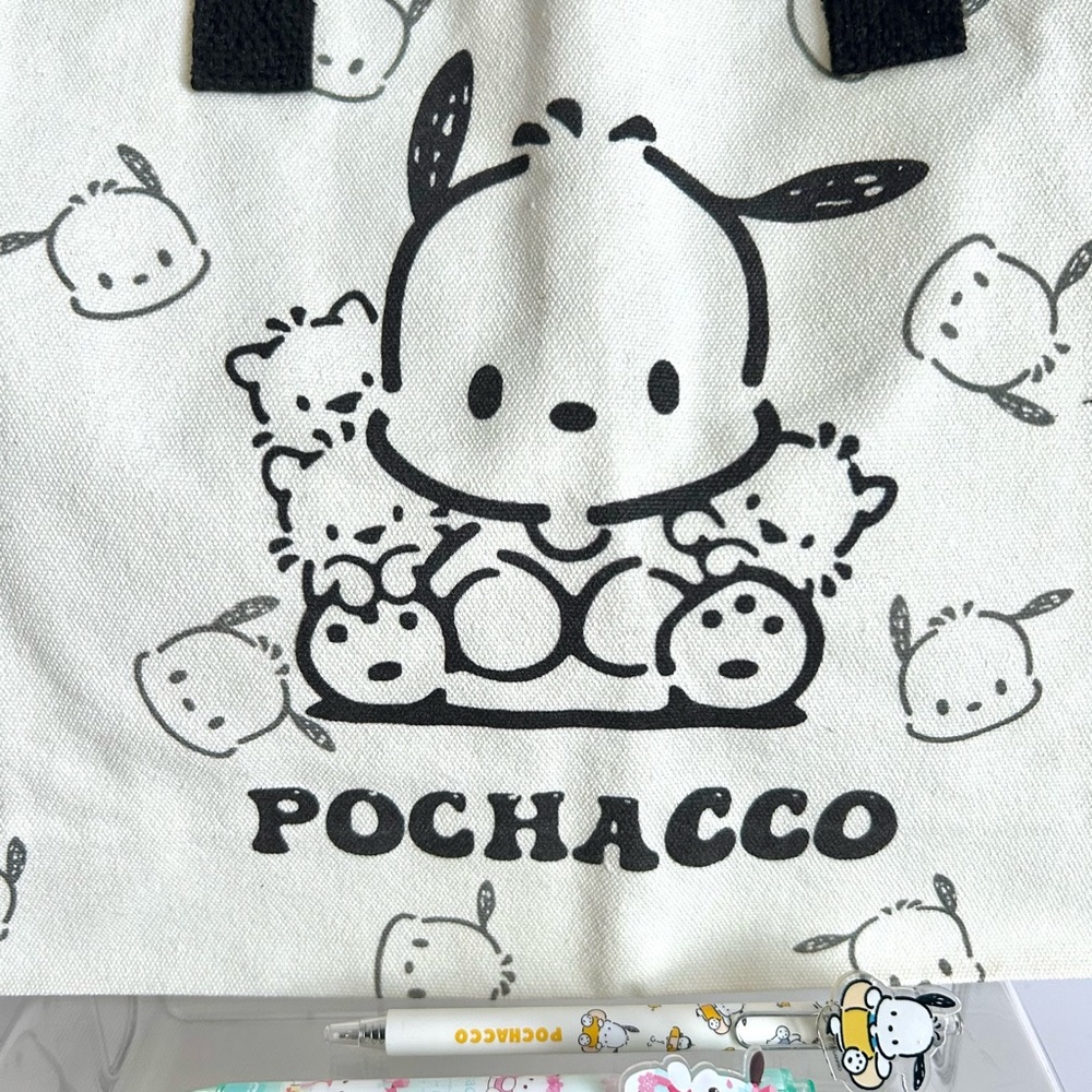 💙(POCH319) Pochacco Adorable 4-Piece Tote Bag Bundle! - Picture 2 of 10